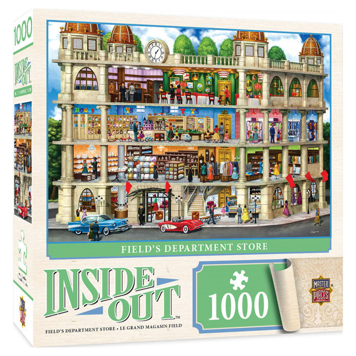 Masterpieces Puzzle Inside Out Fields Department Store Puzzle 1000 pieces