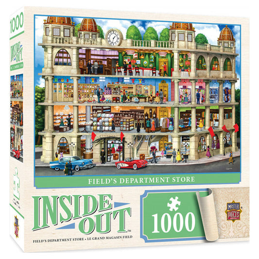 Masterpieces Puzzle Inside Out Fields Department Store Puzzle 1000 pieces