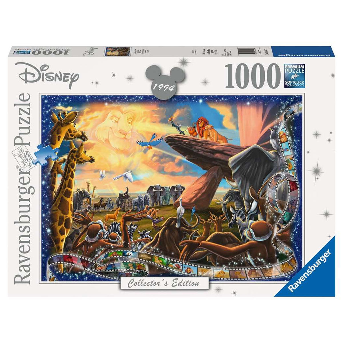 Ravensburger Disney Moments 1994 Lion King Puzzle 1000pc
