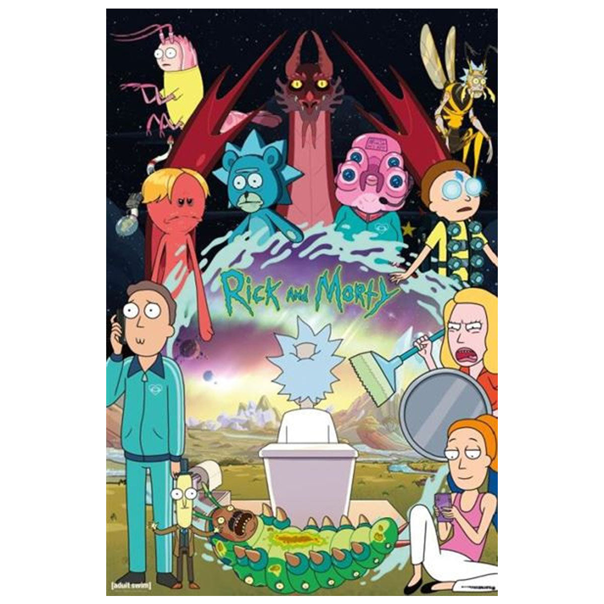 Impact Puzzle Rick And Morty Season 4 1000pc
