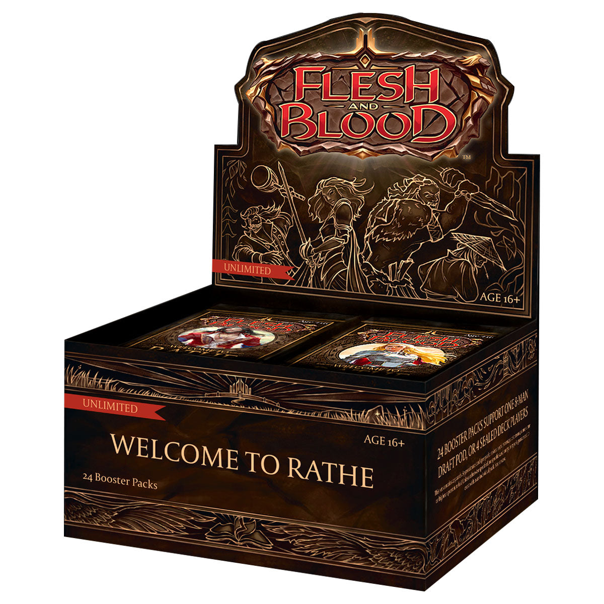 Welcome To Rathe UNLIMITED Booster Box Flesh And Blood