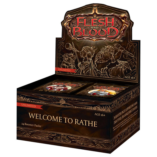 Welcome To Rathe UNLIMITED Booster Box Flesh And Blood