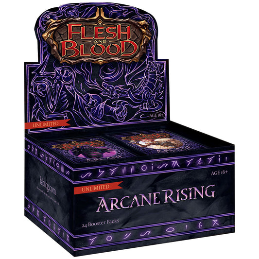 Arcane Rising UNLIMITED Booster Box Flesh And Blood
