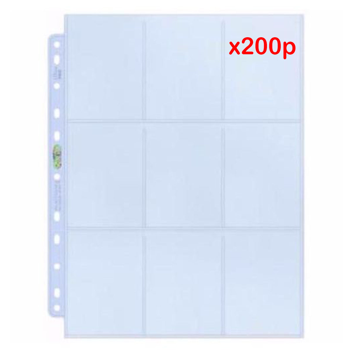ULTRA PRO PLATINUM Trading Card 9 Pocket POKEMON MAGIC AFL Pages 11 Holes Sleeves