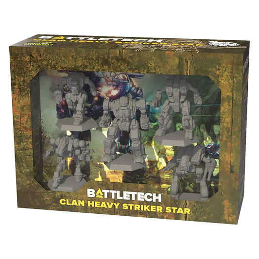 BattleTech RPG Clan Heavy Striker Star