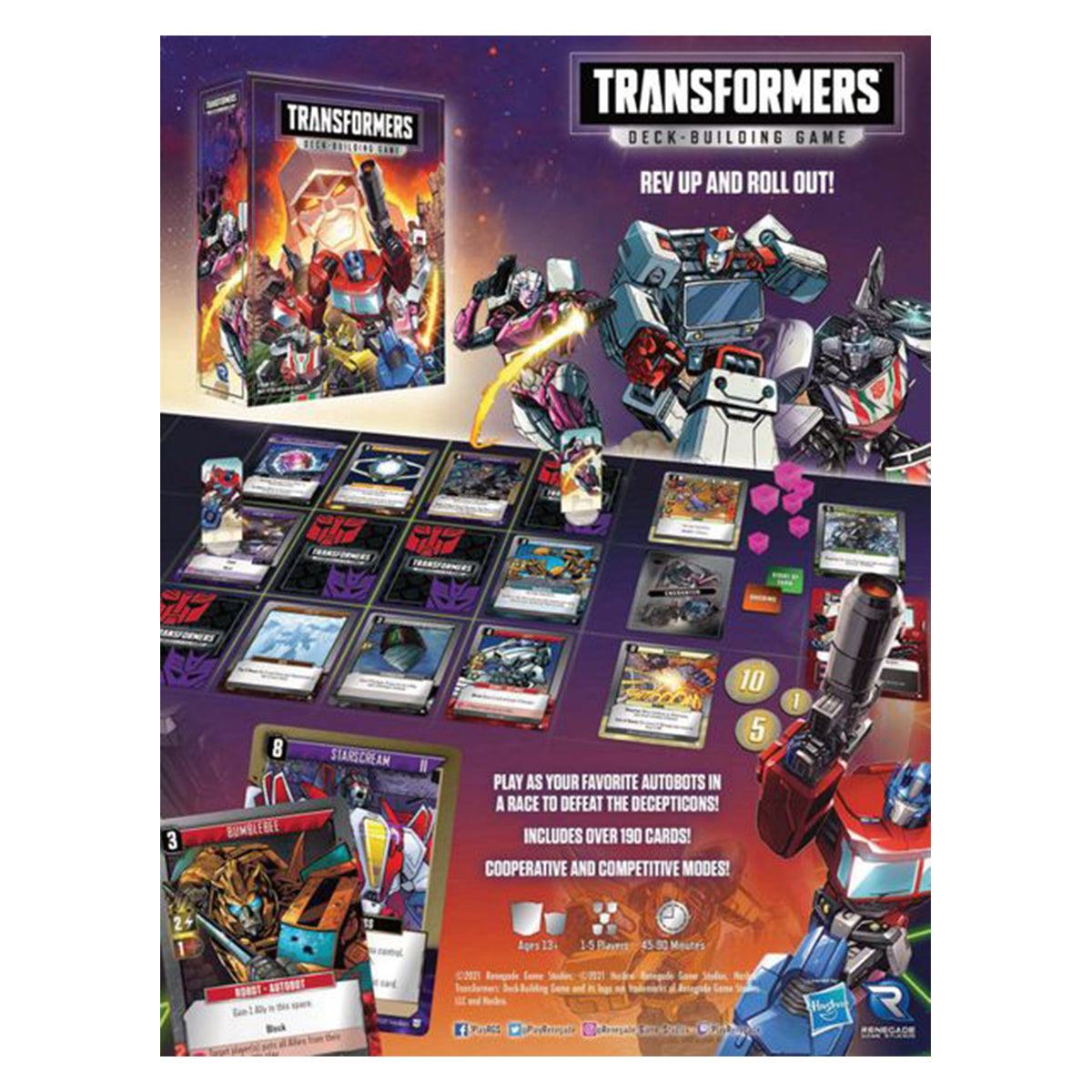 Transformers Deck Building Game