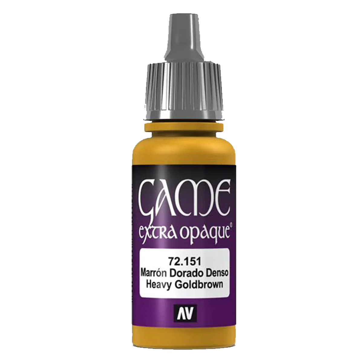 Vallejo Game Colour - Extra Opaque Heavy Gold Brown 17 ml