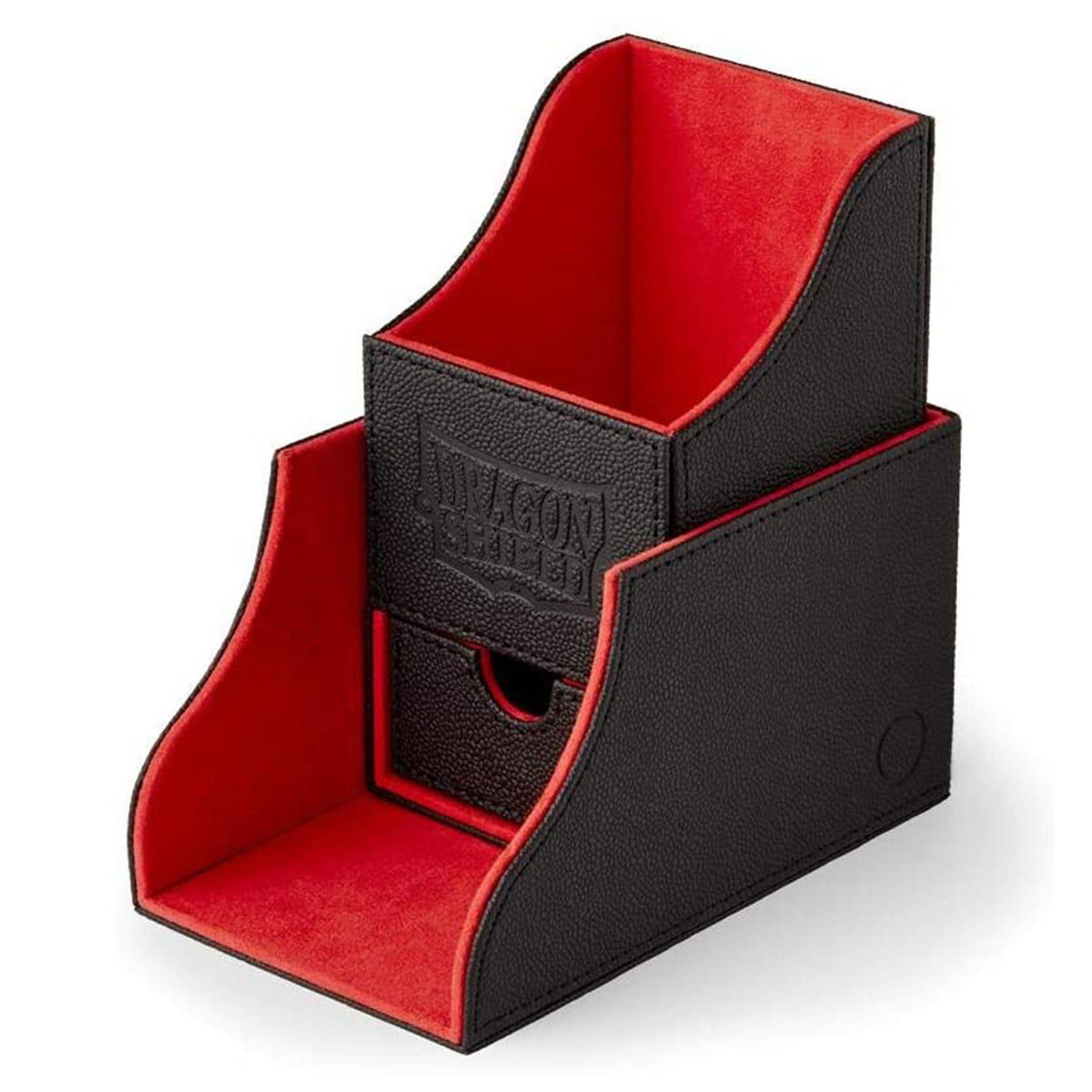 Dragon Shield Nest Plus Deck Box Black/Red