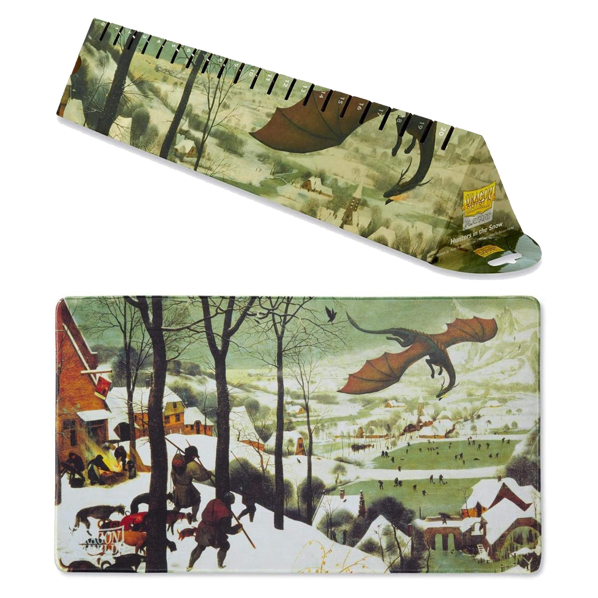 Dragon Shield Playmat Case and Coin The Hunter in the Snow