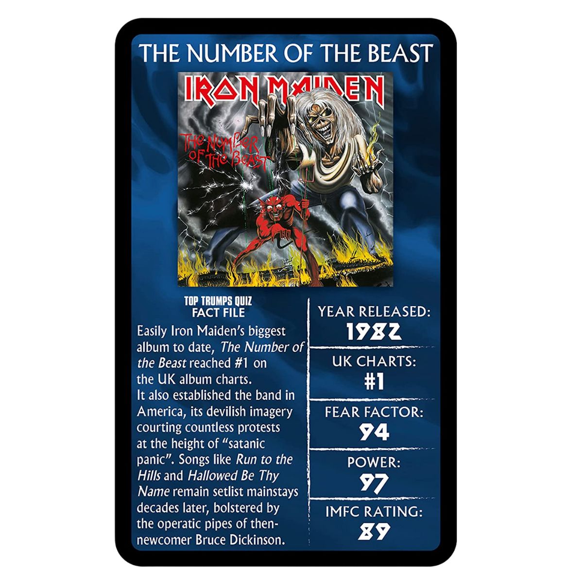 Iron Maiden Top Trumps (Limited Edition)