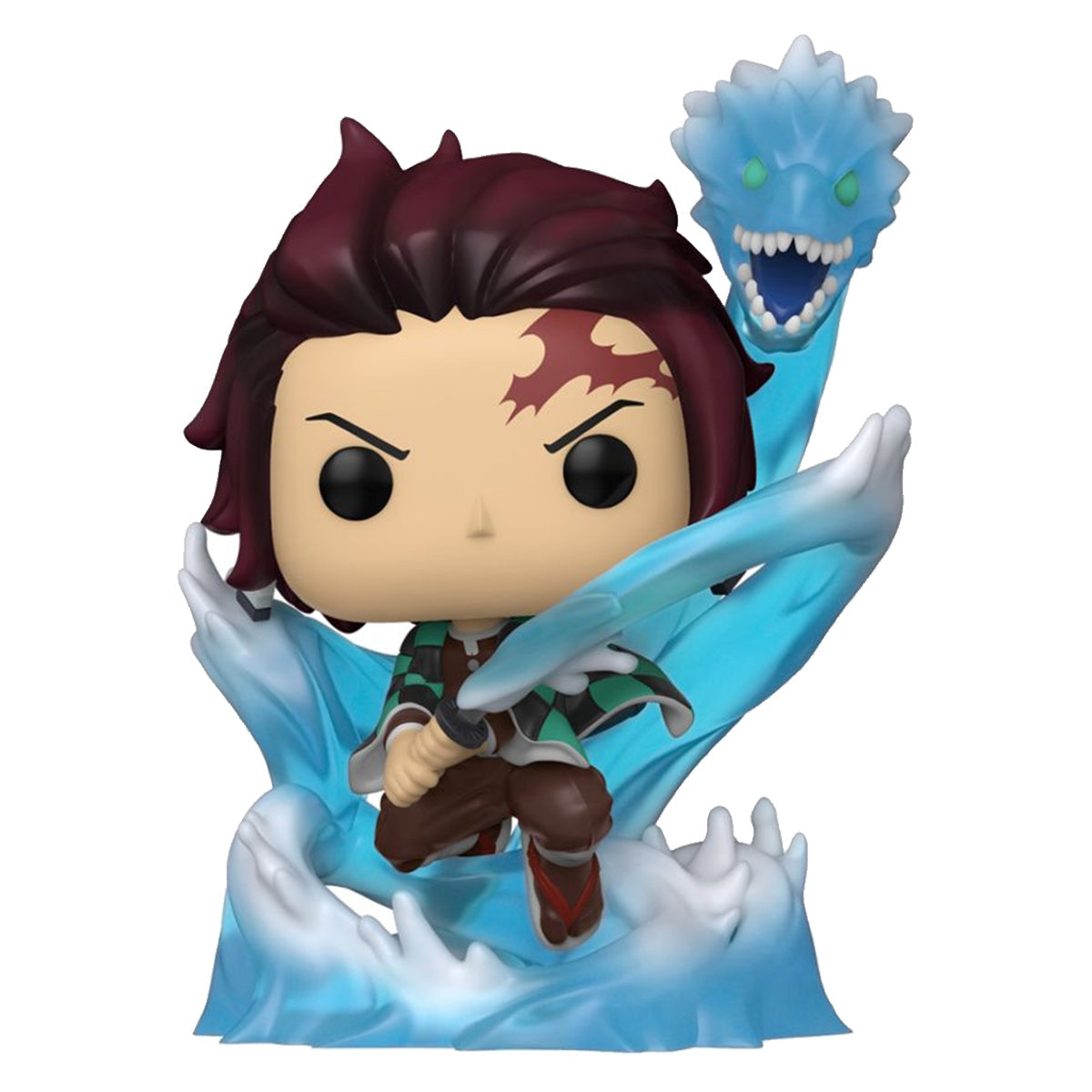 Demon Slayer - Tanjiro with Dragon Glow Translucent Pop! Vinyl
