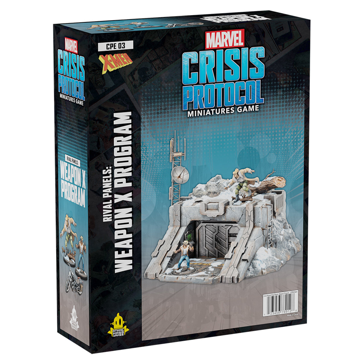 Marvel Crisis Protocol Miniatures Game Rivals Panels Weapon X Program