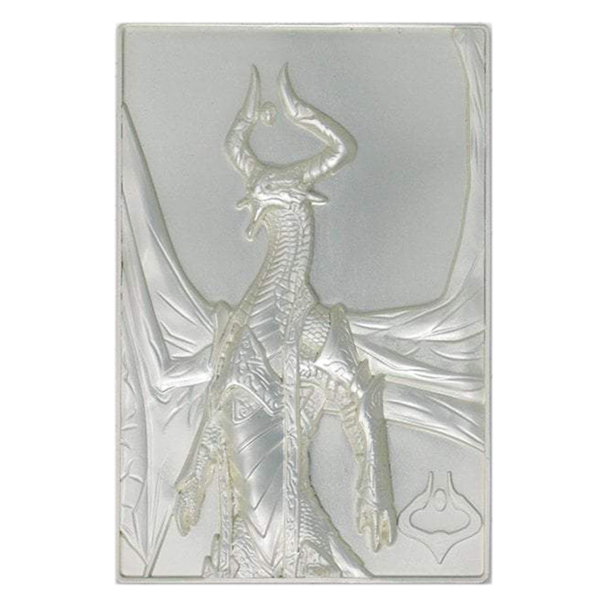 Magic the Gathering Limited Edition Silver Plated Nicol Bolas Metal Collectible