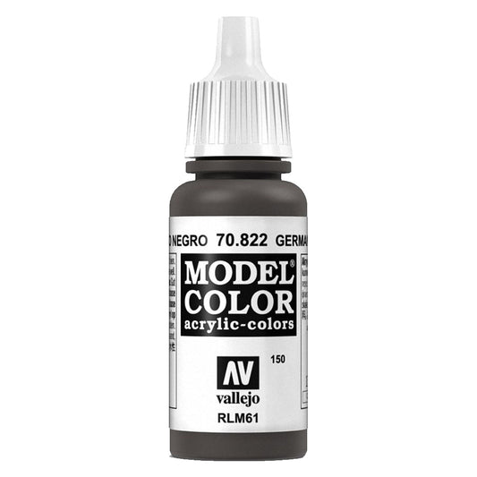 Vallejo Model Colour - German Cam Black Brown 17 ml