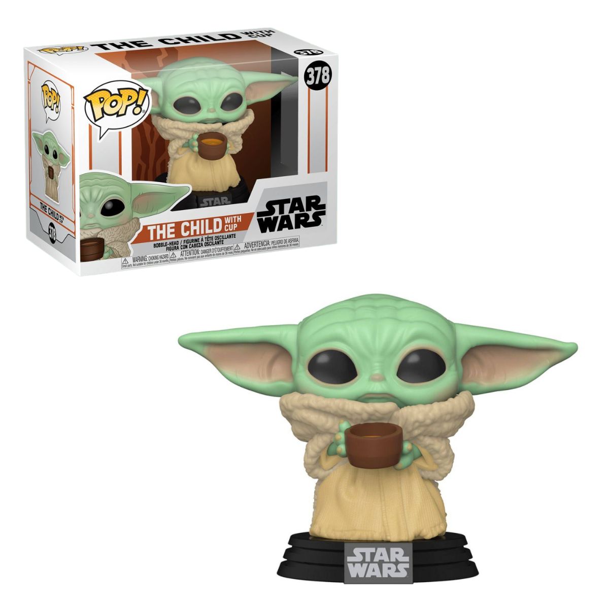 Star Wars: The Mandalorian - The Child with Cup Pop! Vinyl