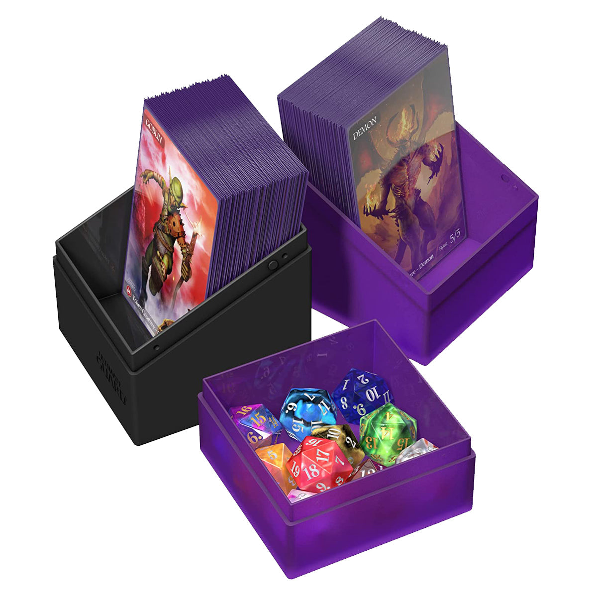 Ultimate Guard Boulder n Tray 100+ Purple Deck Box