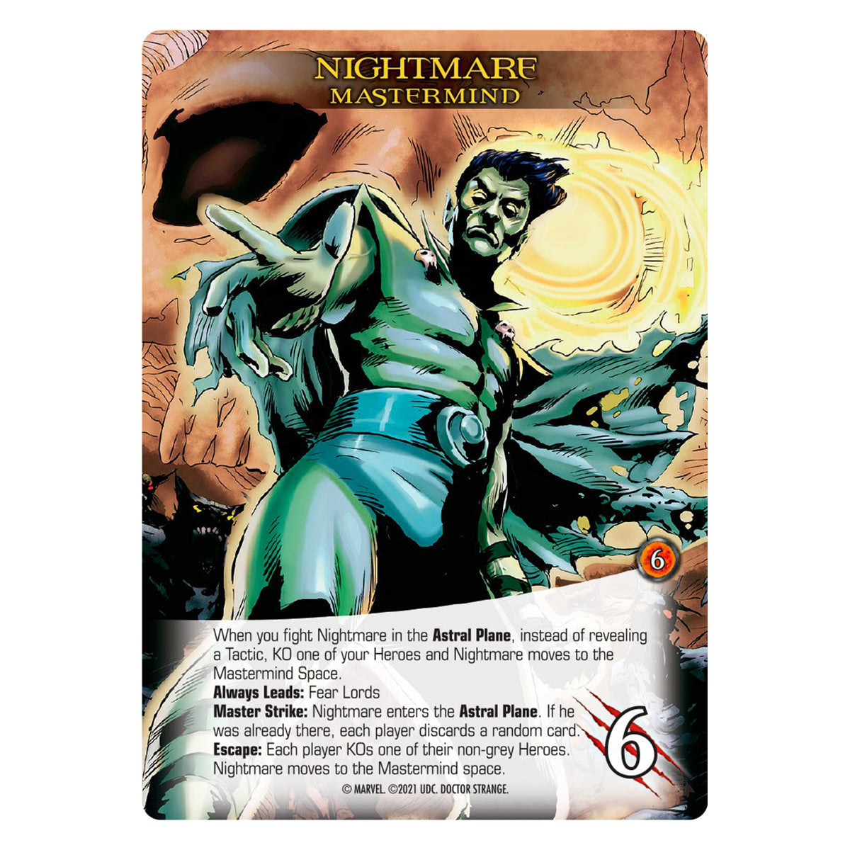 Marvel Legendary - Doctor Strange and the Shadows of Nightmare Deck-Building Game Expansion