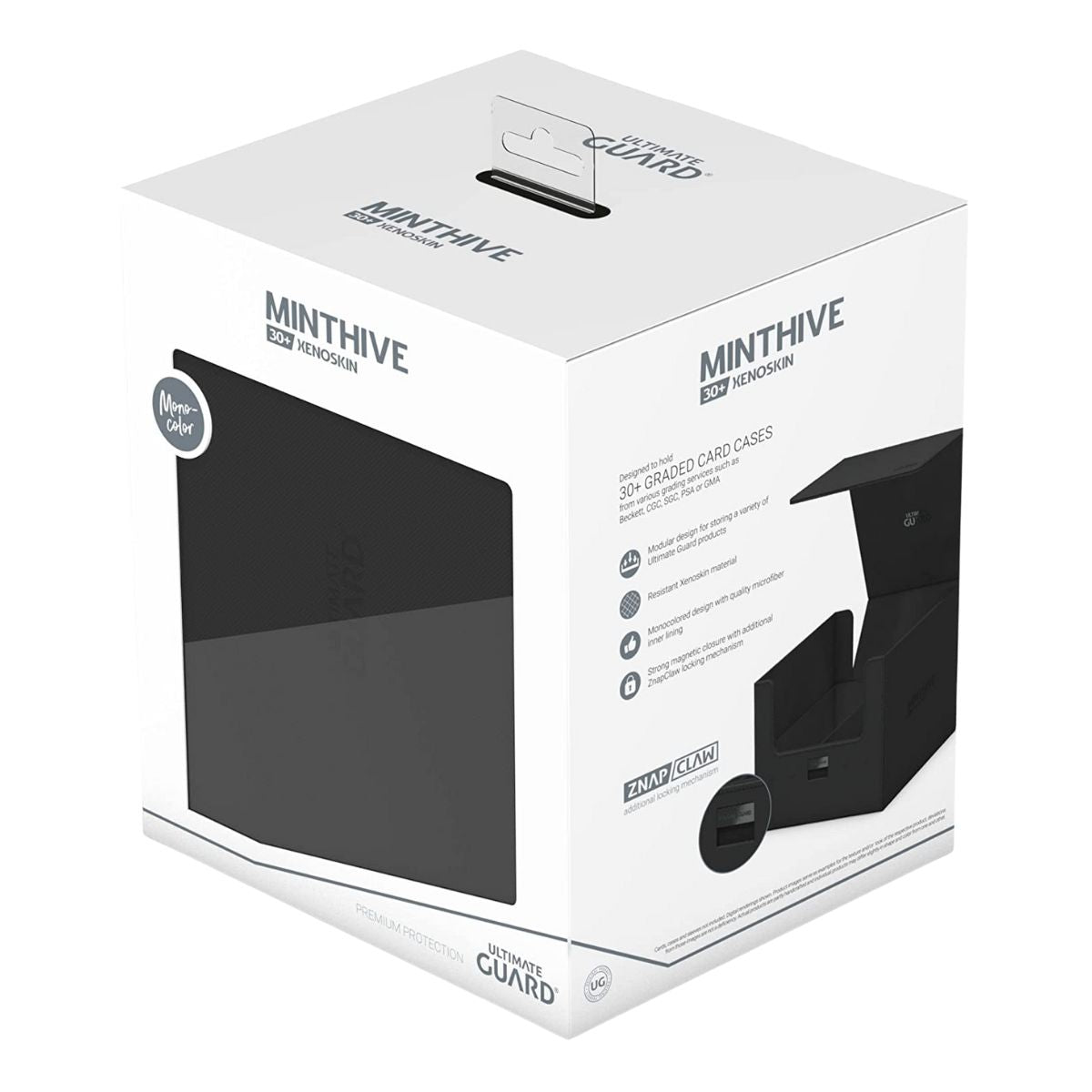 Ultimate Guard Minthive 30+ XenoSkin Black Deck Box