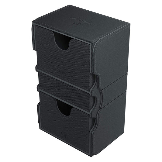 Gamegenic Stronghold 200+ Convertible Black Deck Box