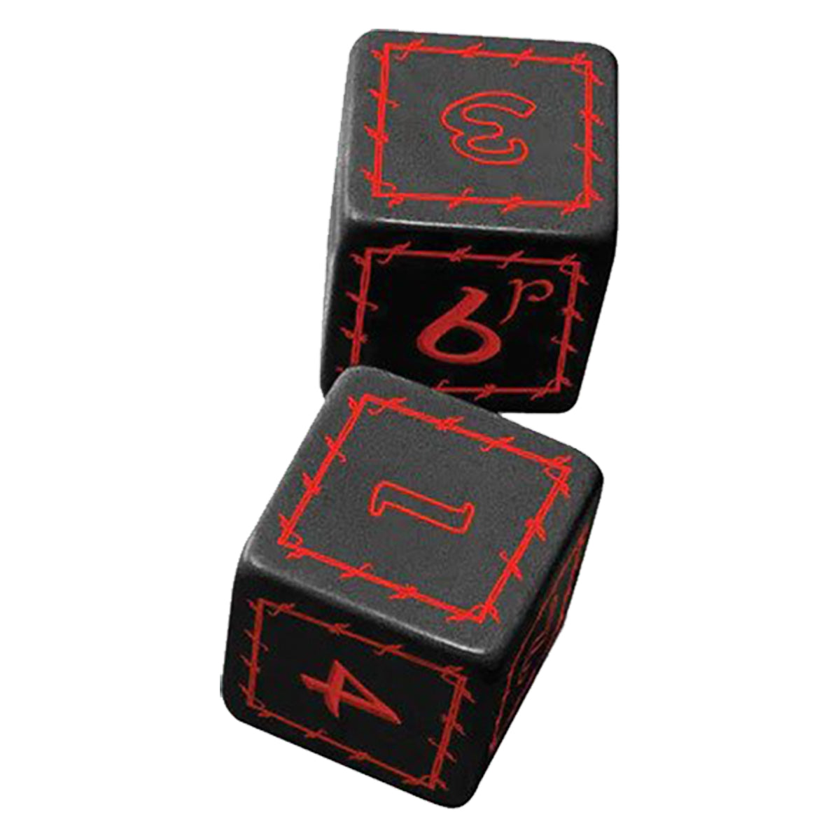 The One Ring RPG Black Dice Set