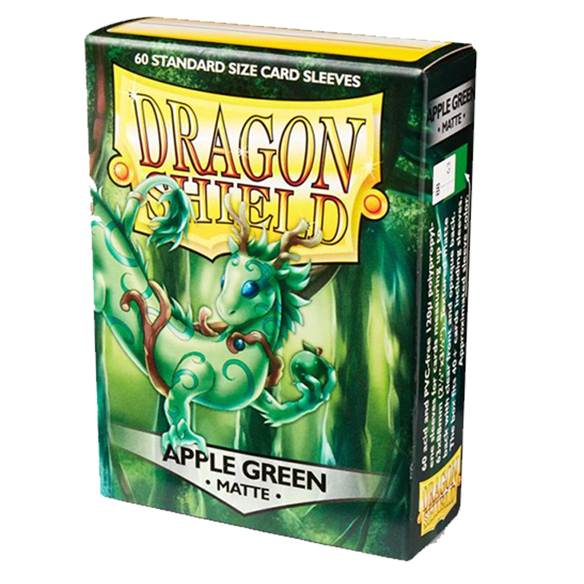 Dragon Shield Standard 60ct Apple Green MATTE 63x88mm Sleeves
