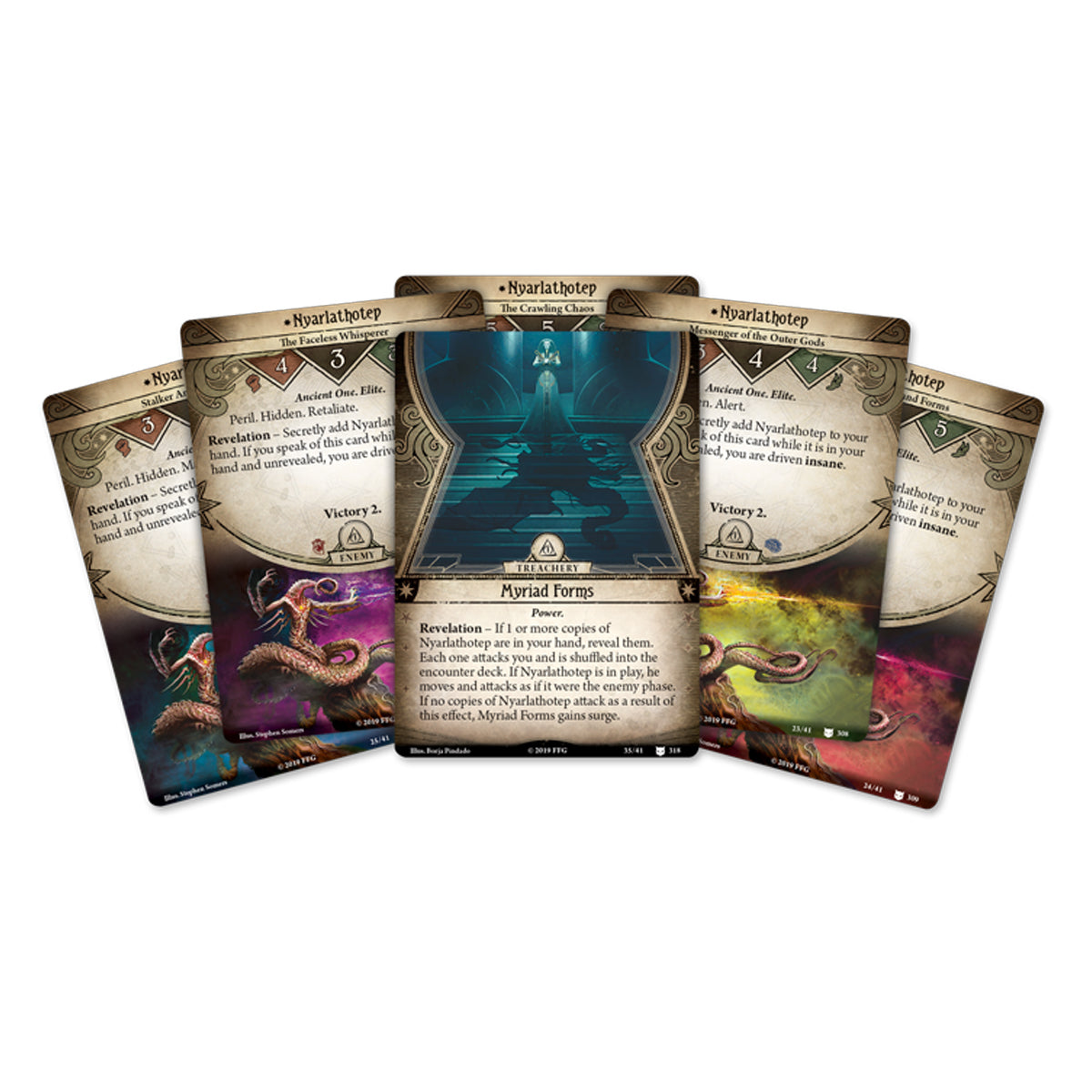 Arkham Horror LCG Where the Gods Dwell Mythos Pack