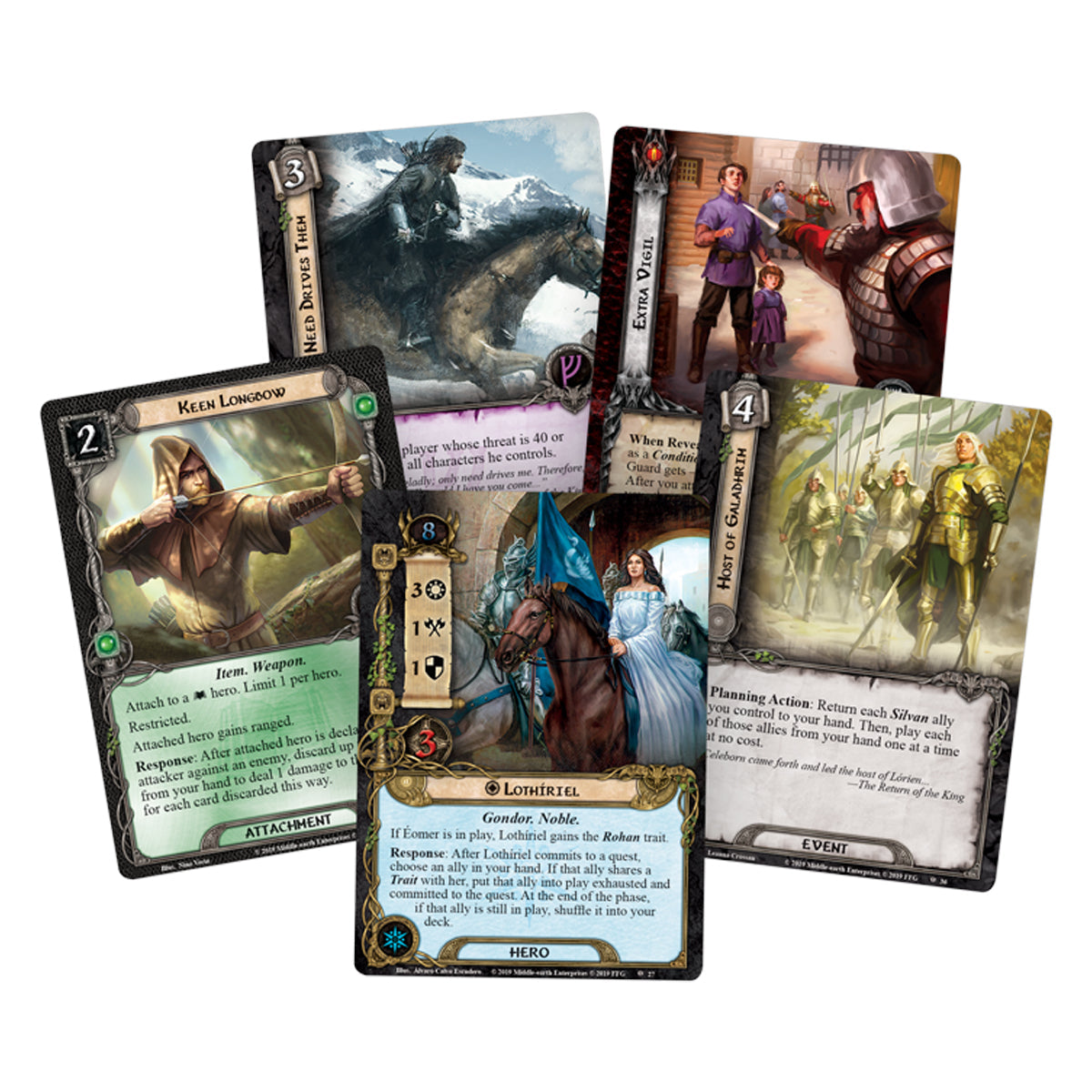Lord of the Rings LCG The City of Ulfast Adventure Pack