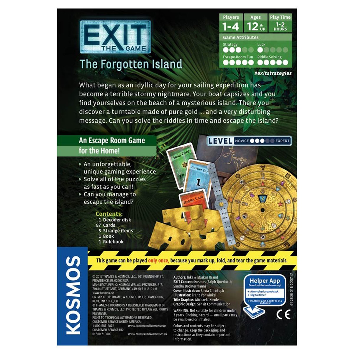 Exit the Game the Forgotten Island