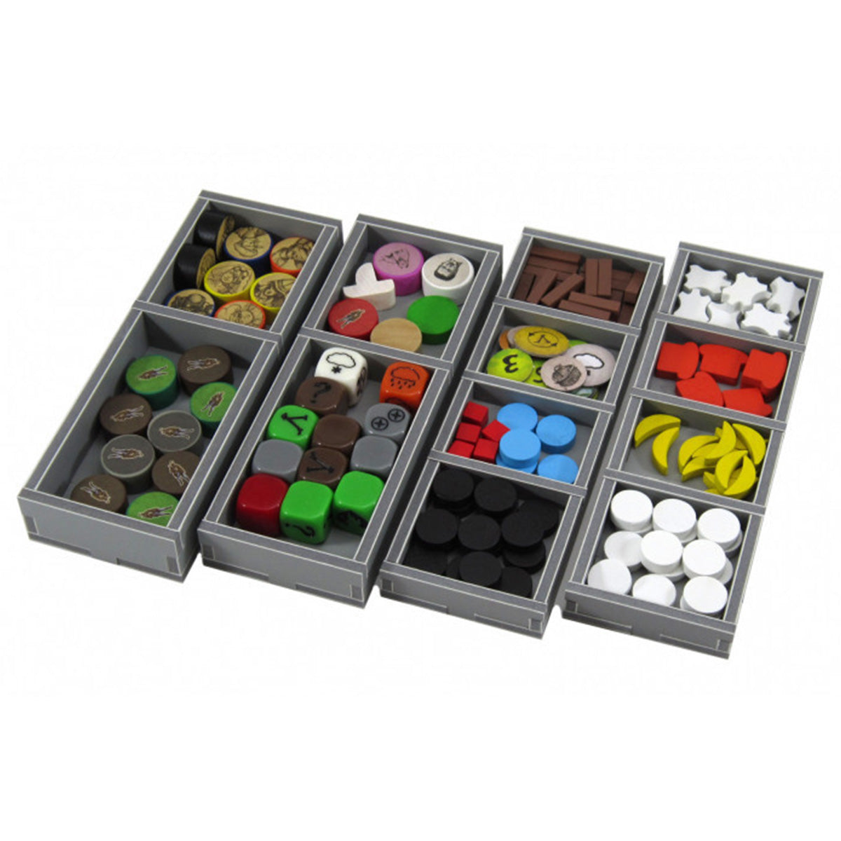 Folded Space Game Inserts Robinson Crusoe