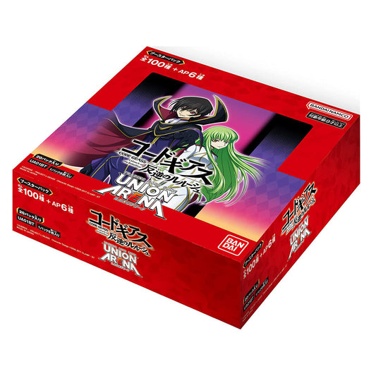 Union Arena TCG Code Geass Booster Box UA03BT Bandai Japanese