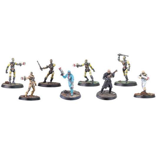 Fallout Wasteland Warfare Institute Core Box Miniatures
