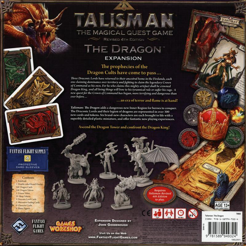 TALISMAN 4th Revised Edition THE DRAGON Expansion