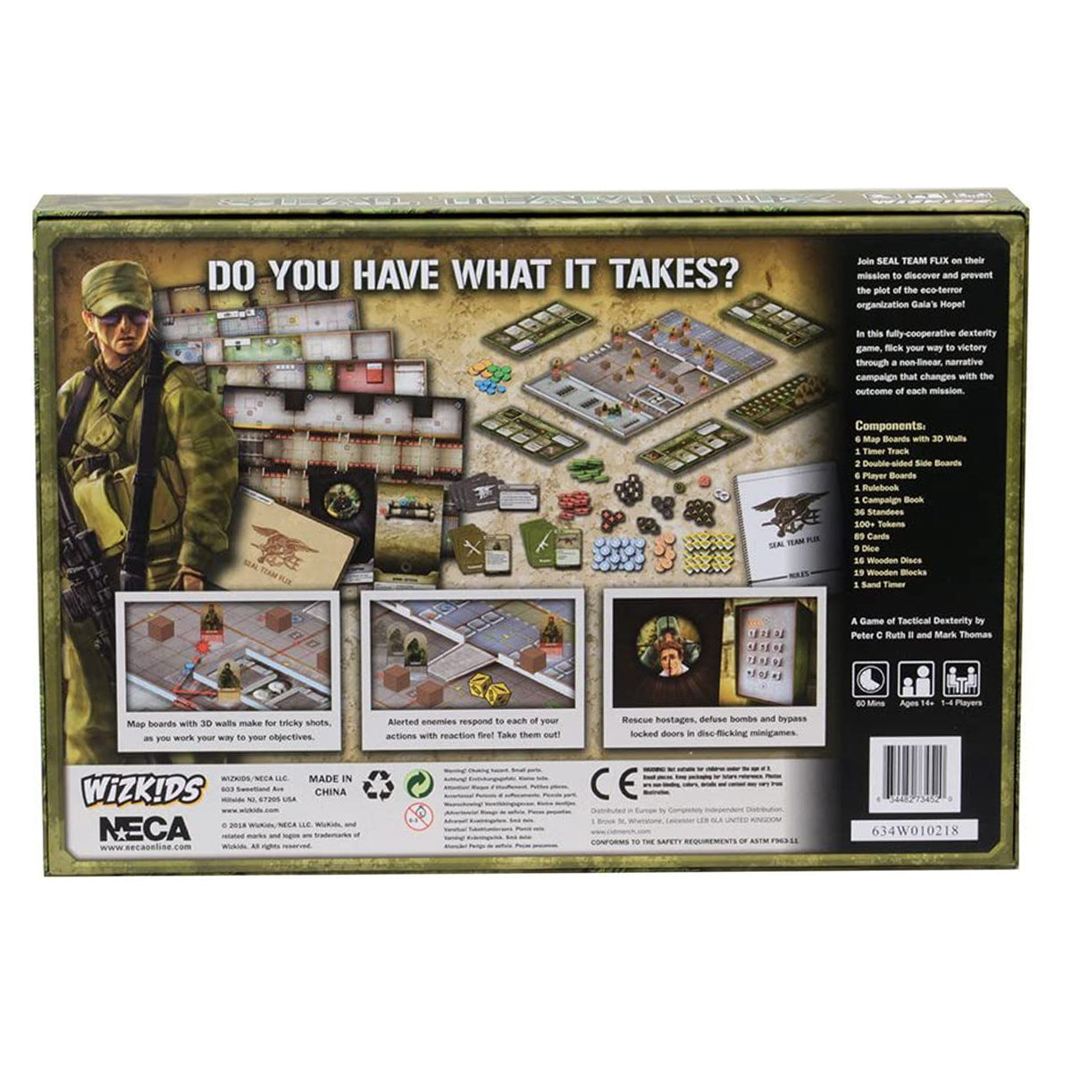 Seal Team Flix Board Game