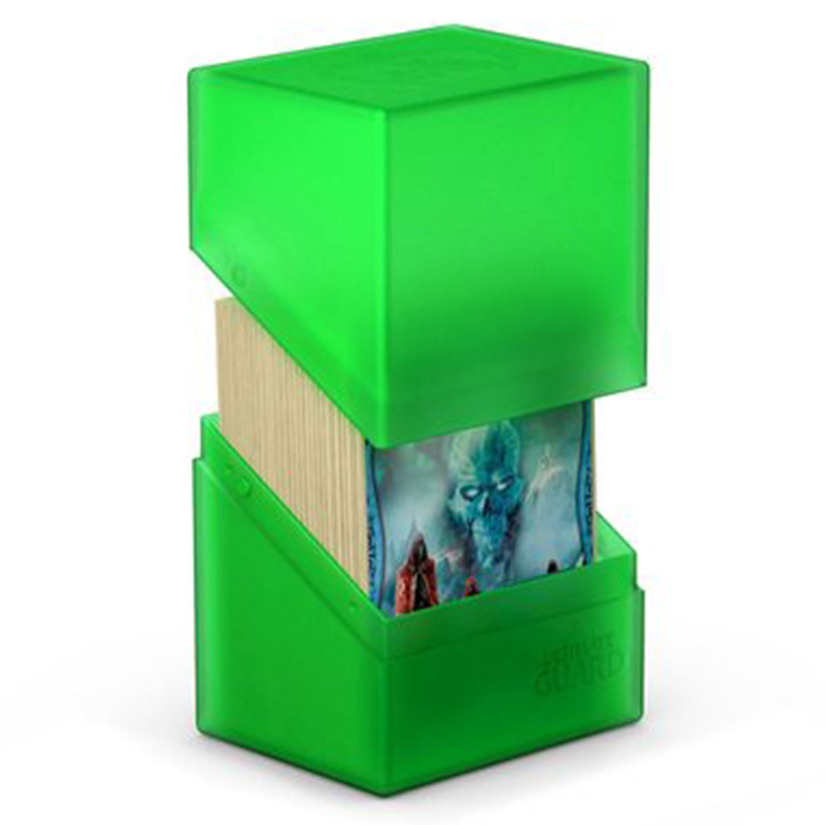 Ultimate Guard Boulder Deck Case 80+ Standard Size Emerald Deck Box