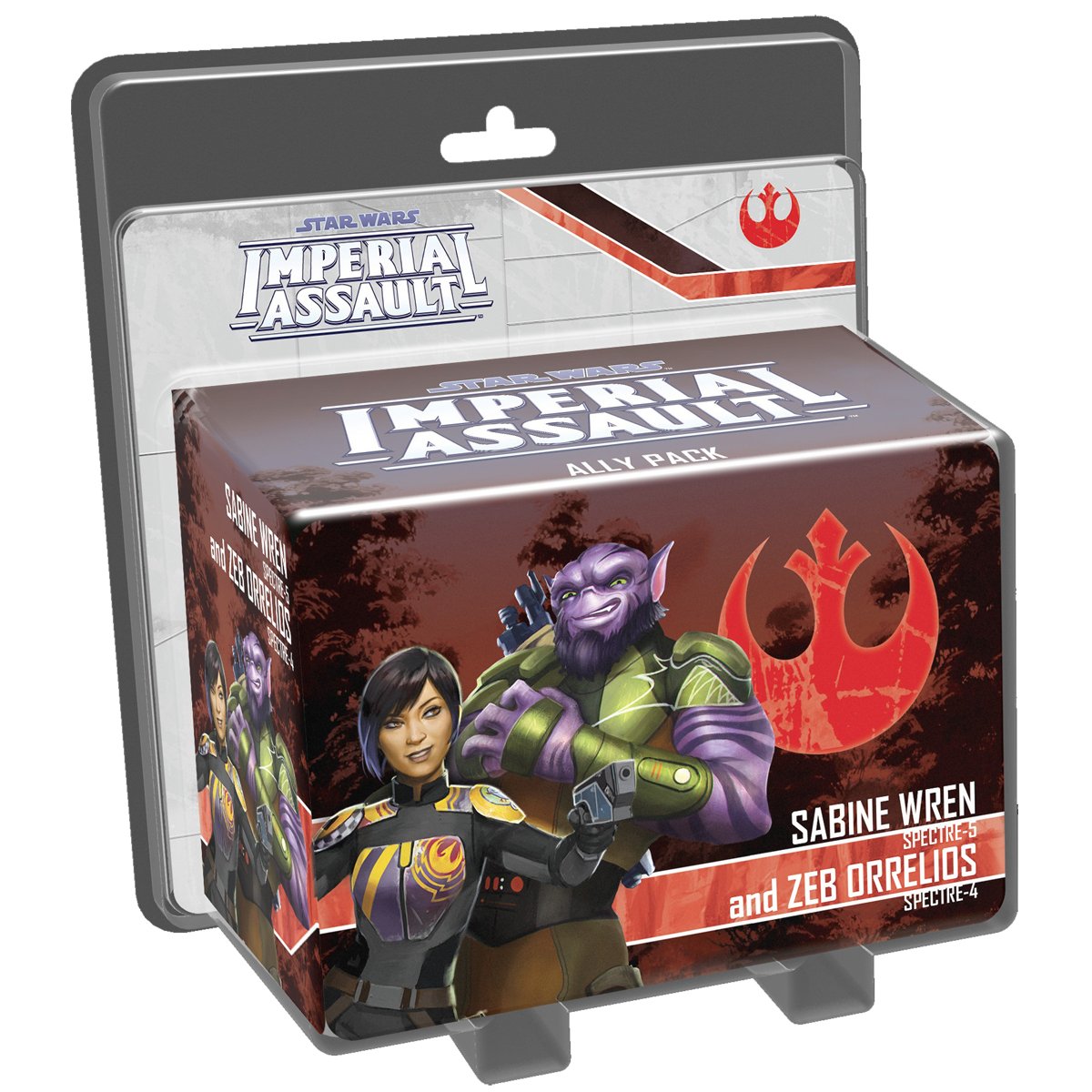 Star Wars Imperial Assault Sabine Wren and Zeb Orrelios Ally Pack