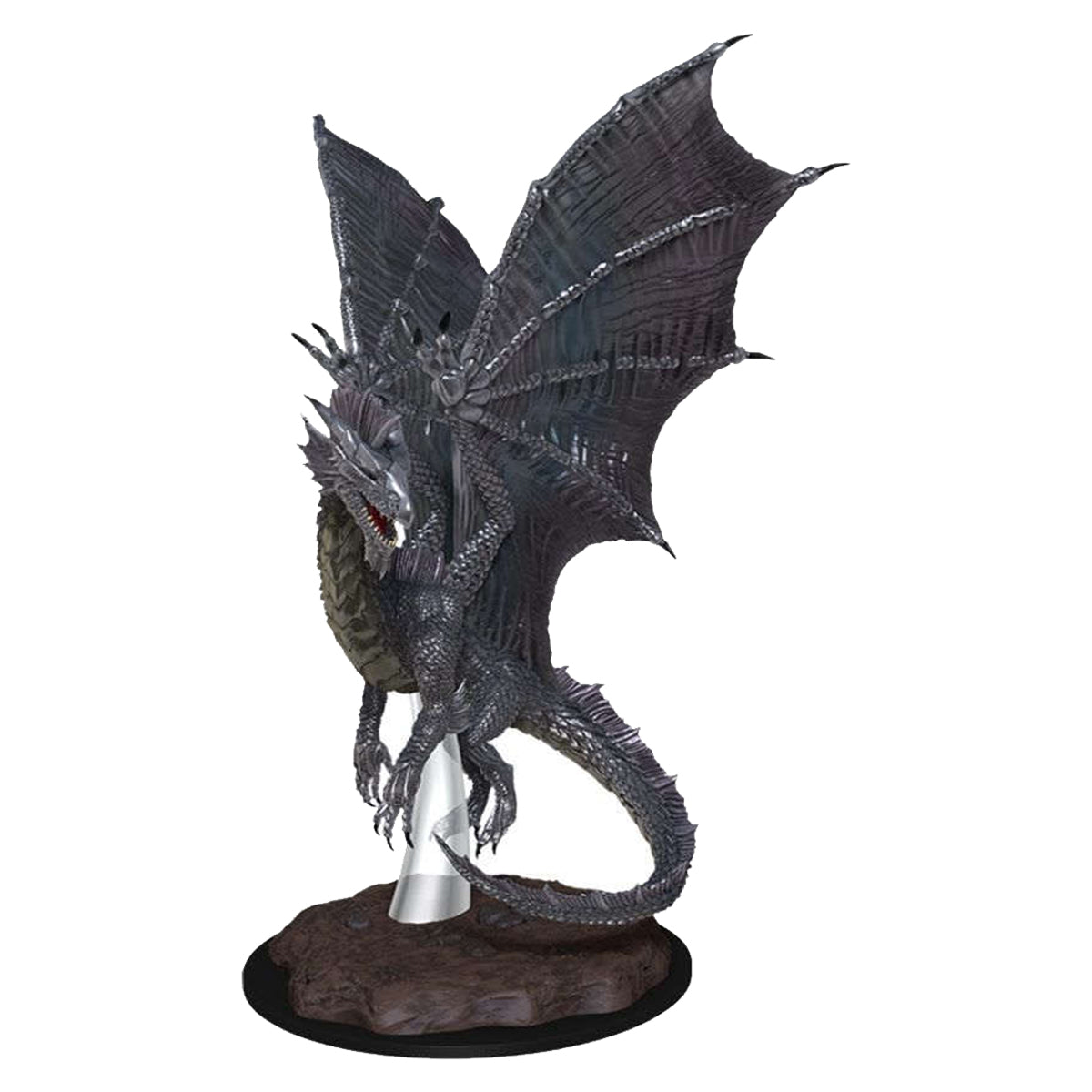 D&D Nolzurs Marvelous Unpainted Miniatures Young Silver Dragon