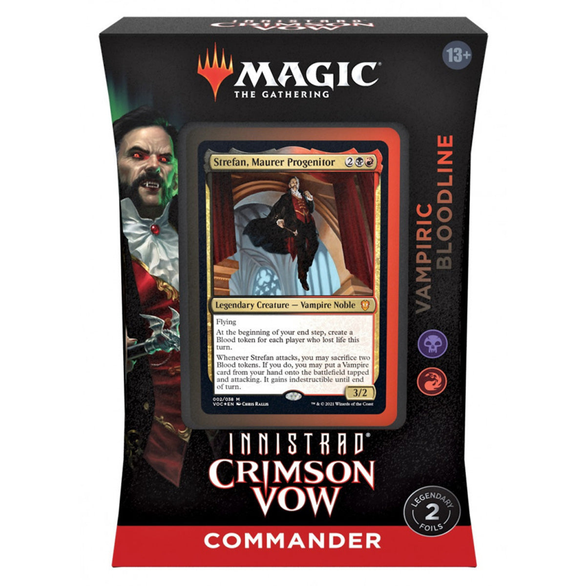 Magic Innistrad Crimson Vow Commander Decks (Pair)  MTG