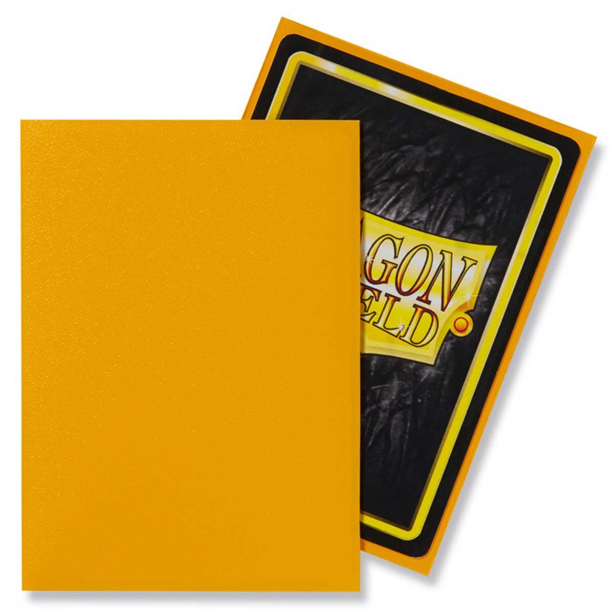 Dragon Shield Standard 100ct Yellow MATTE 63x88mm Sleeves