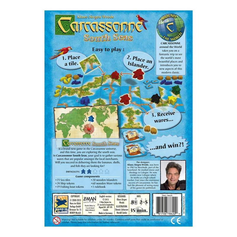 Carcassonne South Seas Board Game