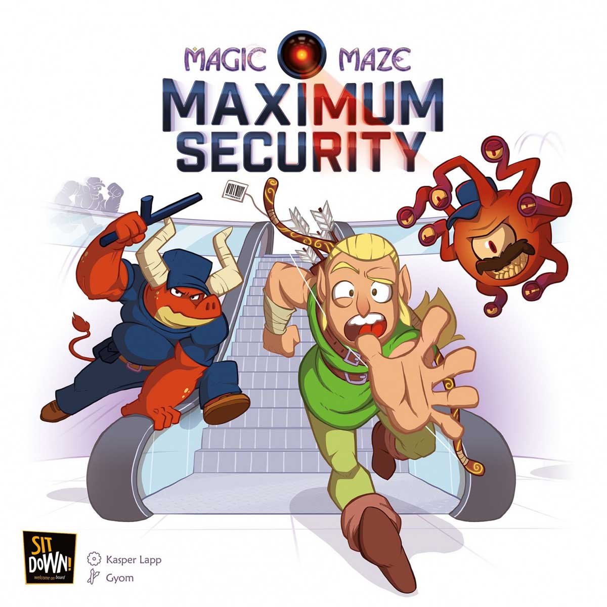 Magic Maze Maximum Security expansion