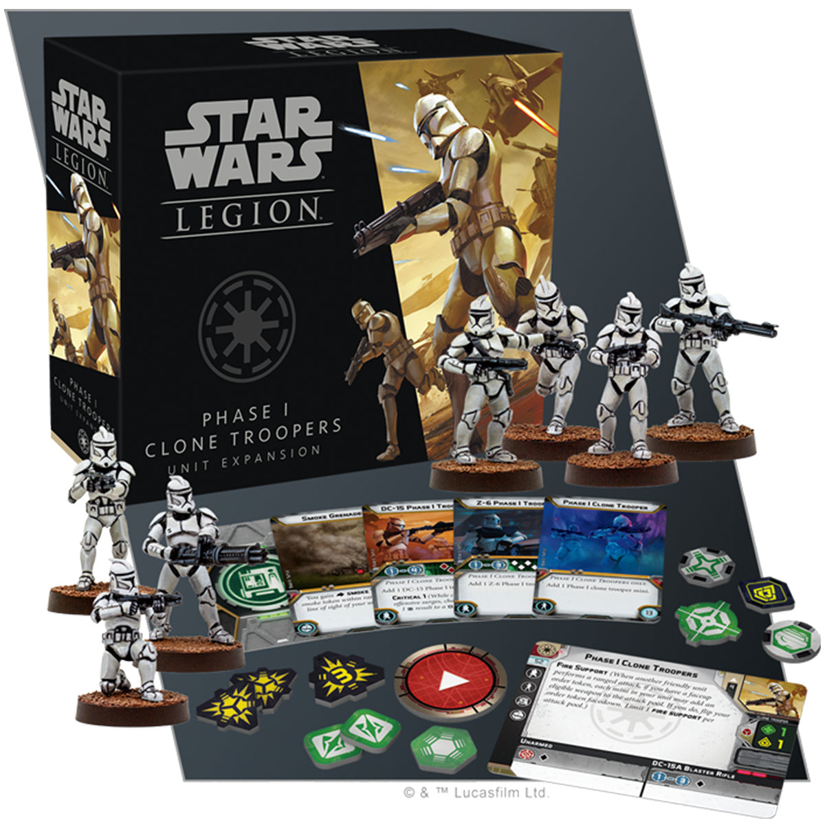 Star Wars Legion Phase I Clone Troopers Unit Expansion