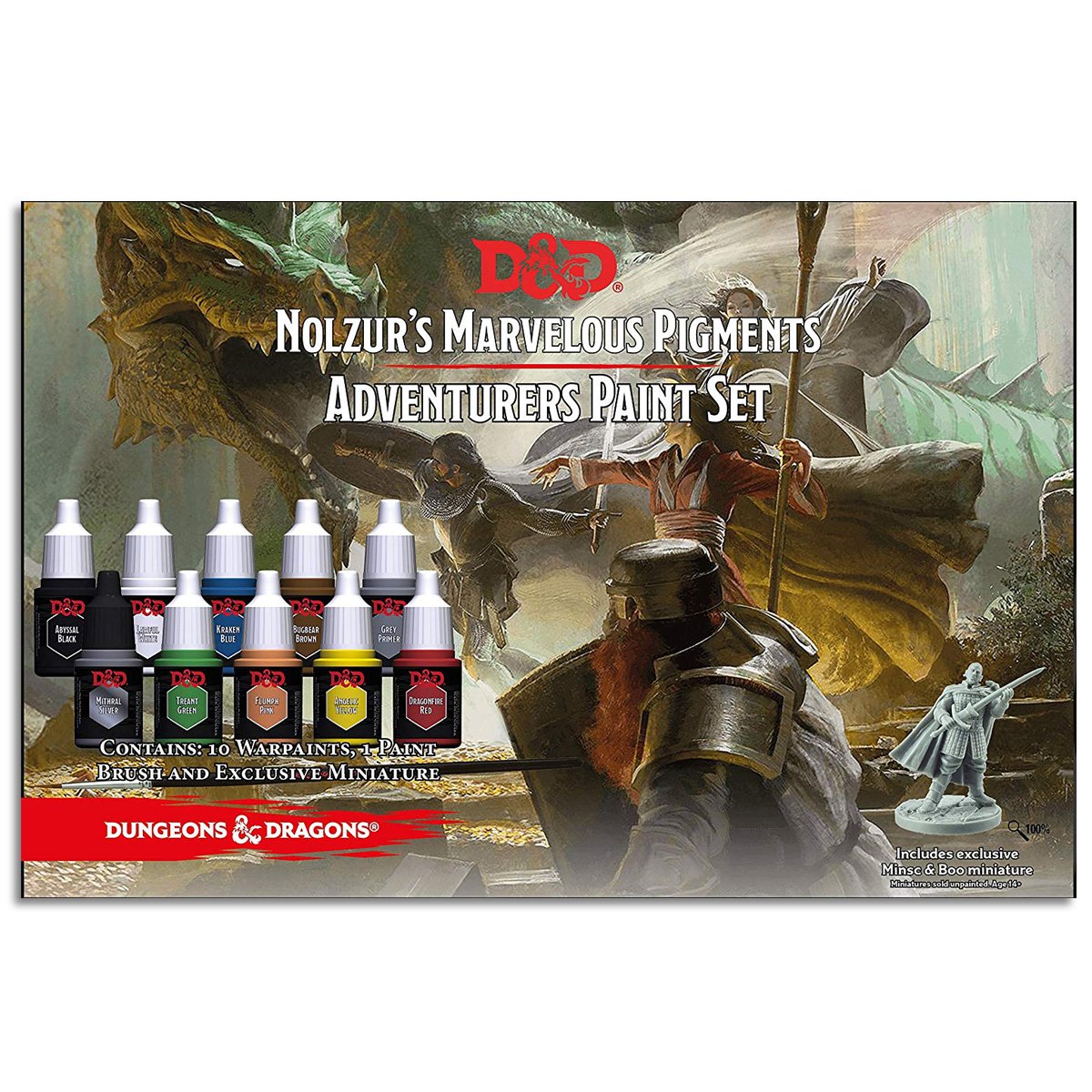 D&D Nolzurs Marvelous Pigments Adventurers Paint Set