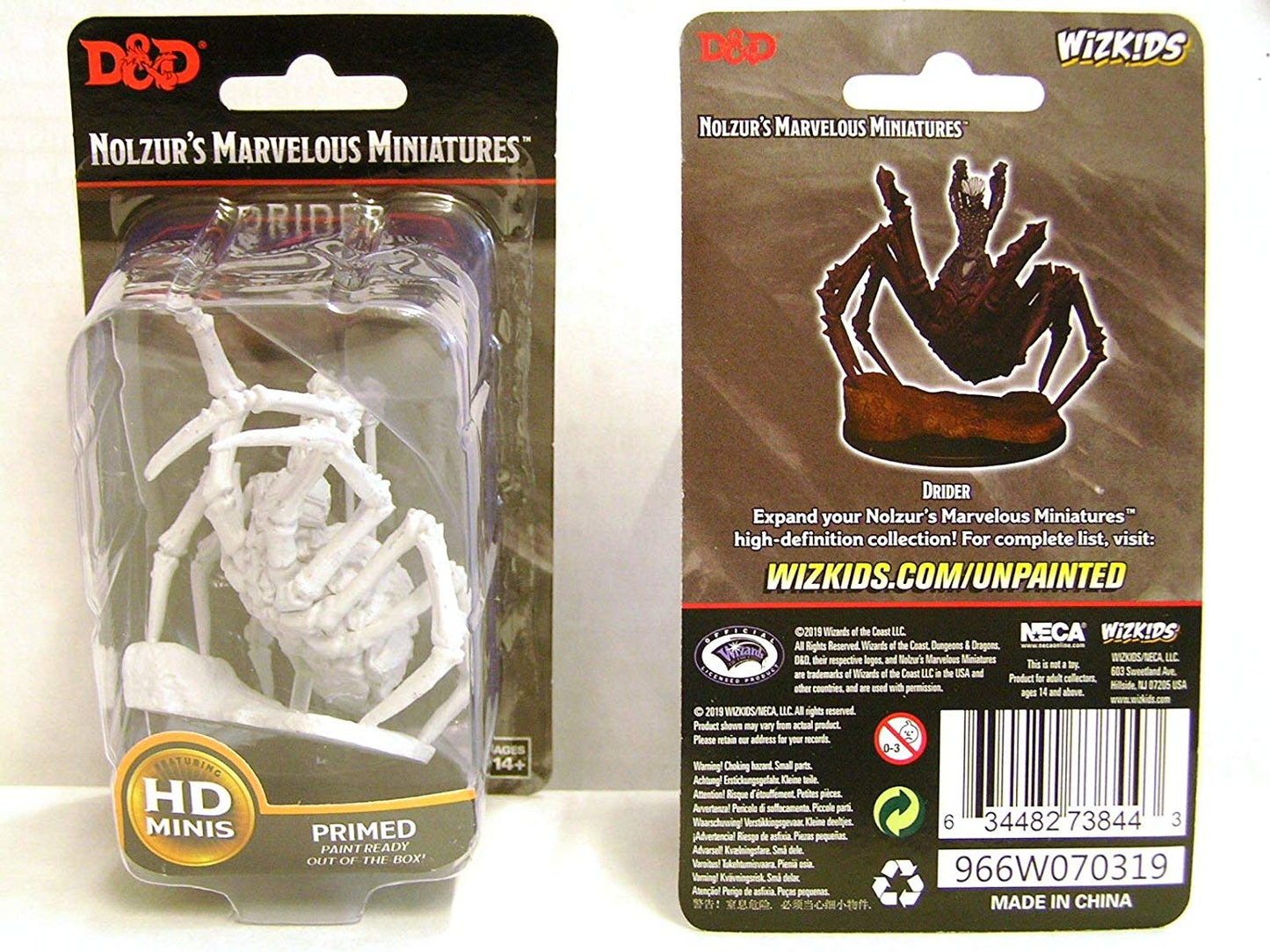 D&D Nolzurs Marvelous Unpainted Miniatures Drider