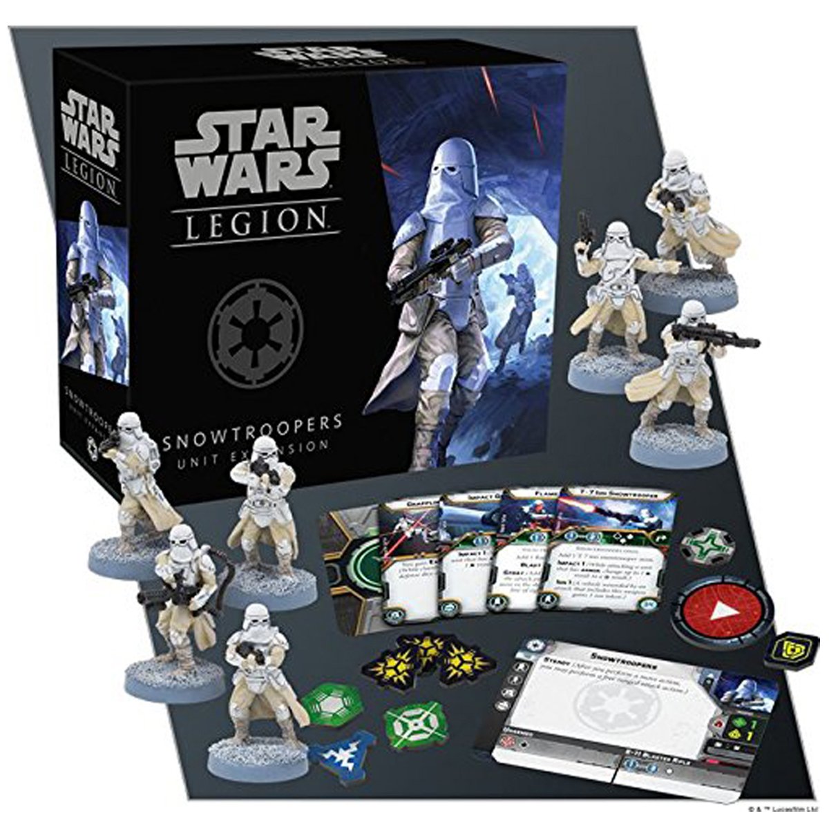 Star Wars Legion Snow troopers | Board Game