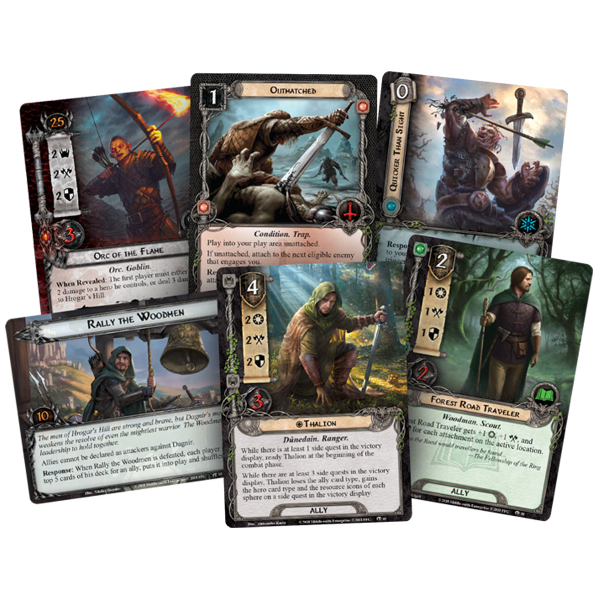 Lord of the Rings LCG Fire in the Night Adventure Pack