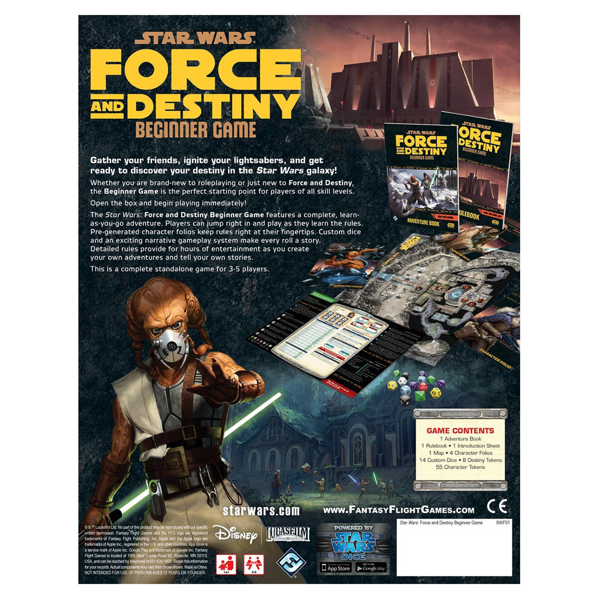 Star Wars Force and Destiny RPG Beginner Game