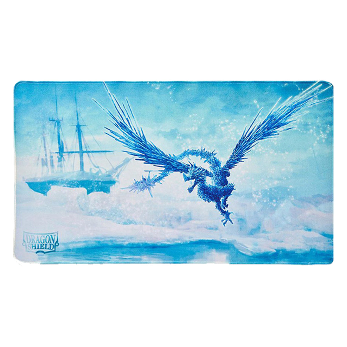 Dragon Shield Playmat Case and Coin Celeste Clear Blue