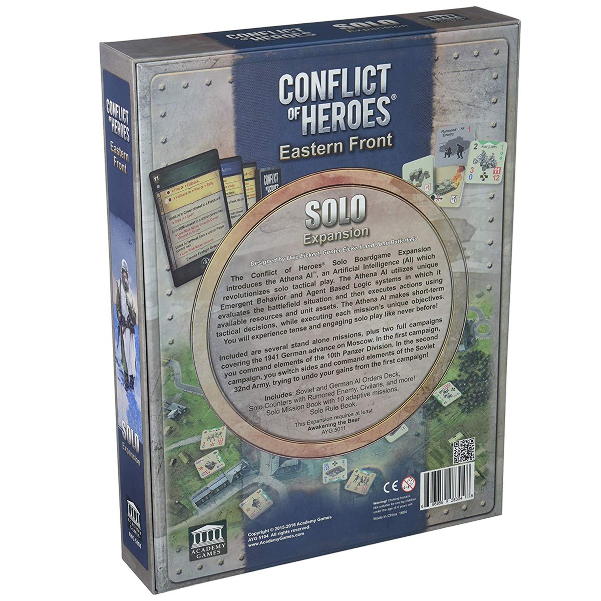 Conflict of Heroes Eastern Front Board Game Solo Expansion