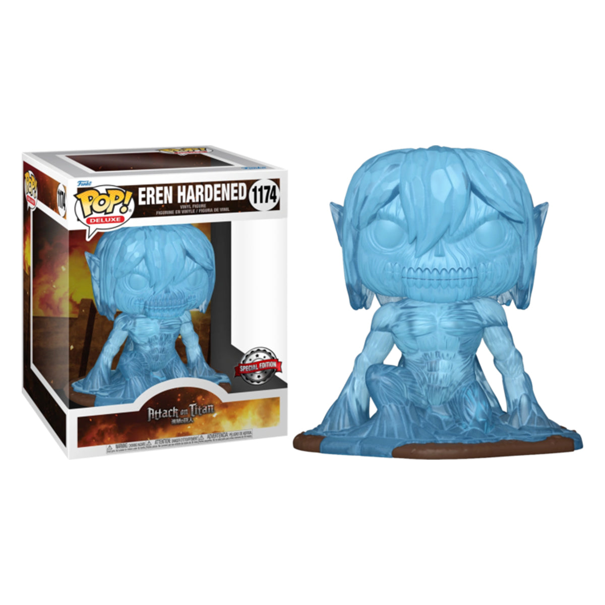 Attack on Titan - Eren Hardened Pop! Deluxe