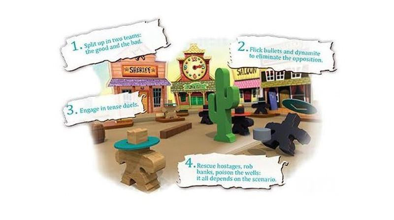 Flick'em Up Plastic Version Board Game